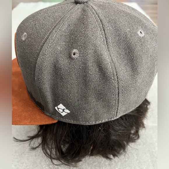 Bavarian Cap Eisbaren Regensburg Gray and Brown Bear Logo NWOT - Picture 5 of 7